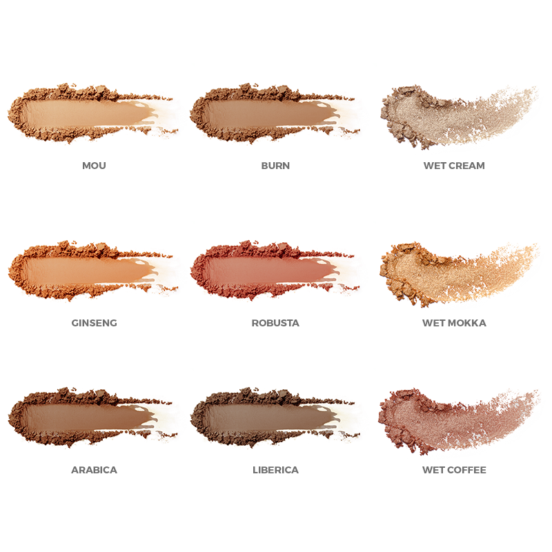 Shadows Library - Arabica Eyeshadow Palette